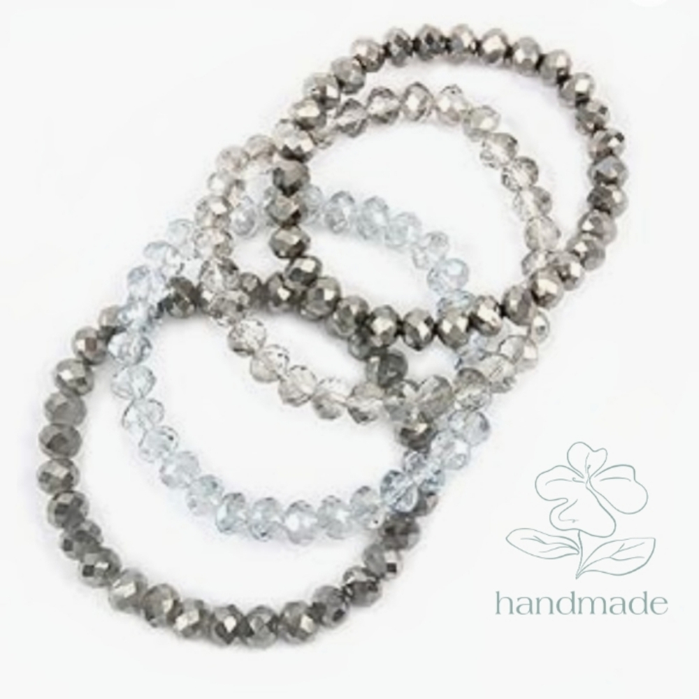 Crystal Hand beaded Bracelets